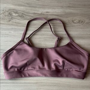 Alo Dusty Rose Sports Bra
